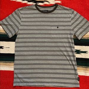 Brixton Striped Pocket Tee